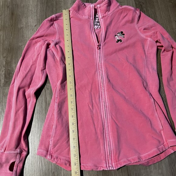Tommy Bahama Women's Pink Full-Zip Jacket Disney Mickey Mouse Embroidery Small - Picture 8 of 12